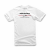 Tricou moto ALPINESTARS TEE BETTERING, Alb thumb