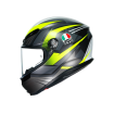 Casca K-6 S EXCITE MATT camuflaj, Gri/Albastru thumb