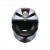Casca AGV K-6 S FLASH MATT, Negru/Gri/Rosu thumb