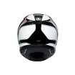 Casca K-6 S HYPHEN, Rosu/Negru/Alb thumb