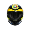 Casca AGV K-6 JOAN BLACK/BLUE/YELLOW thumb