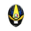 Casca AGV K-6 JOAN BLACK/BLUE/YELLOW thumb