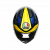 Casca AGV K-6 JOAN BLACK/BLUE/YELLOW thumb