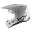 Casca motocross Alpinestars SM5, Alb thumb