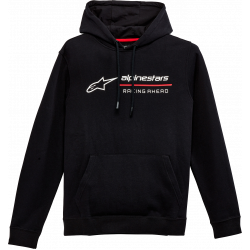 Hanorac moto Alpinestars hoodie linear-rac, Negru Hanorac moto Alpinestars hoodie linear-rac, Negru