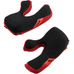 Set bureti obraji casca ALPINESTARS SM8/SM10, Negru/Rosu Set bureti obraji casca ALPINESTARS SM8/SM10, Negru/Rosu thumb