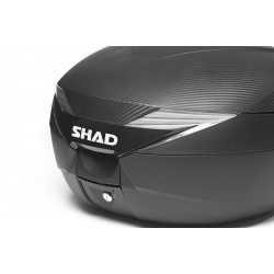 Valiza moto Shad SH39 carbon, Negru
