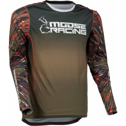 Bluza motocross Moose racing agroid, Maro/Portocaliu
