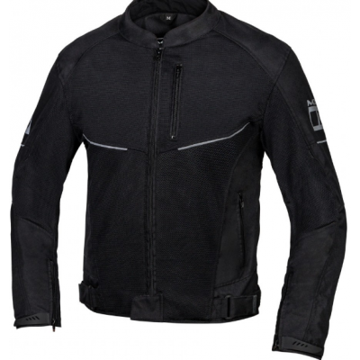 Geaca din textil Moto id mesh, Negru