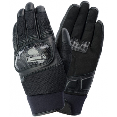 Manusi din textil Moto id city, Negru