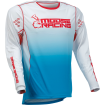 Bluza motocross Moose racing agroid, Alb/Rosu/Albastru thumb