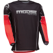 Bluza motocross Moose racing qualifier, Negru/Rosu Bluza motocross Moose racing qualifier, Negru/Rosu thumb