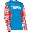 Bluza copii Moose racing agroid, Albastru/Rosu/Alb thumb