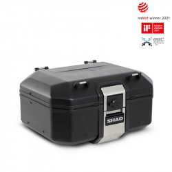 Valiza moto din aluminiu SHAD TR37, Negru, 37 L Valiza moto din aluminiu SHAD TR37, Negru, 37 L