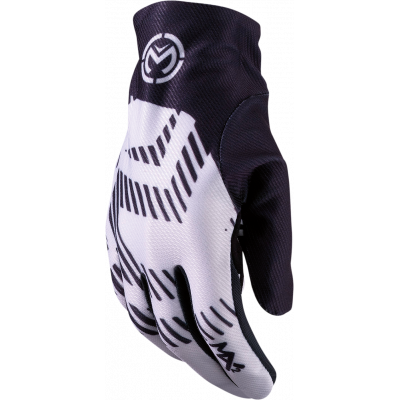 Manusi motocross Moose rasing MX-2, Alb/Negru
