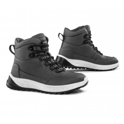 Ghete moto dame Falco nara, Gri