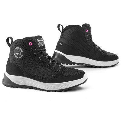 Ghete moto dame Falco airforce lady, Negru