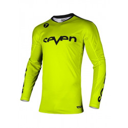 Bluza motocross Seven rival staple, Galben fluo