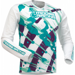 Bluza copii Moose racing agroid, Alb/Albastru Bluza copii Moose racing agroid, Alb/Albastru