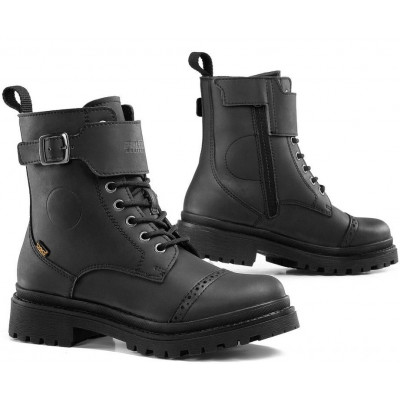 Ghete moto dame Falco royale lady, Negru