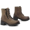 Ghete moto dame Falco misty army, Verde thumb
