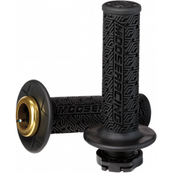 Mansoane motocross Moose racing 36 clamp-on, Negru Mansoane motocross Moose racing 36 clamp-on, Negru