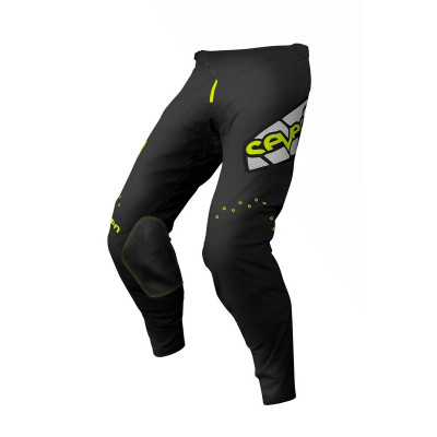 Pantaloni motocross Seven zero echelon, Negru