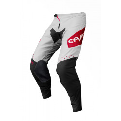 Pantaloni motocross Seven zero echelon, Alb/Rosu