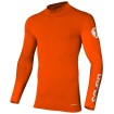 Bluza motocross Seven zero compressions, Portocaliu fluo  thumb