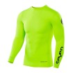 Bluza motocross Seven zero compressions, Galben fluo  thumb