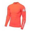 Bluza motocross Seven zero compressions coral, Portocaliu