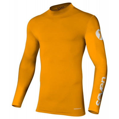 Bluza motocross Seven zero compressions, Portocaliu Bluza motocross Seven zero compressions, Portocaliu