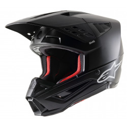 Casca motocross Alpinestars sm5 solid, Negru
