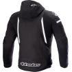Geaca din textil Alpinestars zaca waterproof, Negru/Alb thumb
