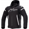 Geaca din textil Alpinestars zaca waterproof, Negru/Alb