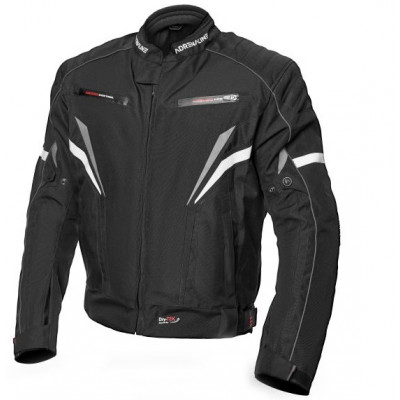 Geaca din textil Adrenaline sola 2.0, Negru