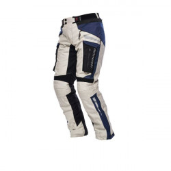 Pantaloni moto din textil Adrenaline cameleon 2.0, Bej/Negru