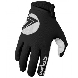 Manusi motocross Seven annex 7 dot, Negru/Alb Manusi motocross Seven annex 7 dot, Negru/Alb