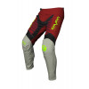 Pantaloni motocross copii, Seven vox, Rosu/Gri