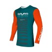 Bluza motocross copii, Seven vox surge, Albastru/Portocaliu thumb