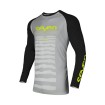Bluza motocross copii, Seven vox surge, Gri/Galben thumb