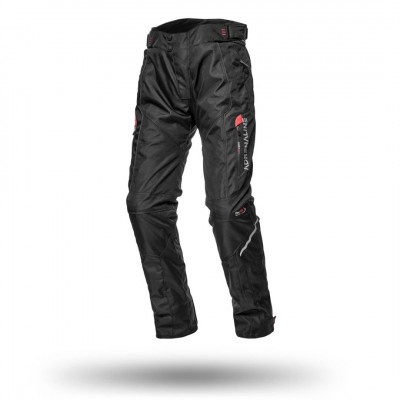 Pantaloni moto din textil Adrenaline chicago 2.0, Negru