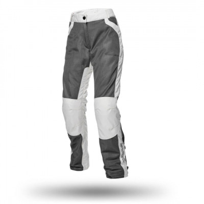 Pantaloni moto din textil pentru dame  Adrenaline meshtec lady 2.0, Gri