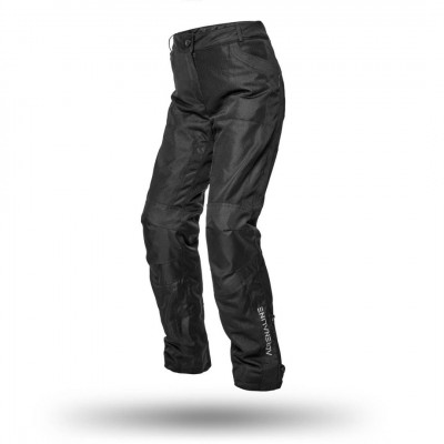 Pantaloni moto din textil pentru dame Adrenaline meshtec lady 2.0, Negru