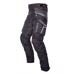 Pantaloni moto textil Adrenaline orion, Negru