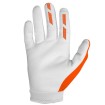 Manusi motocross pentru copii annex 7 dot, Alb/Portocaliu thumb