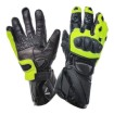 Manusi de piele Adrenaline lynx sport, Negru/Galben fluo thumb