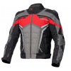 Geaca moto din textil Adrenaline scorpio, Negru/Rosu/Gri
