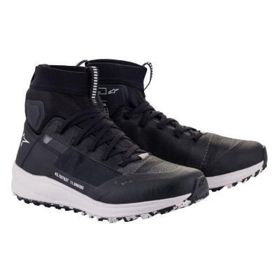 Adidasi moto Alpinestars speedforce, Negru/Alb Adidasi moto Alpinestars speedforce, Negru/Alb