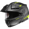 Casca Schuberth E2 defender, Negru/Galben fluo